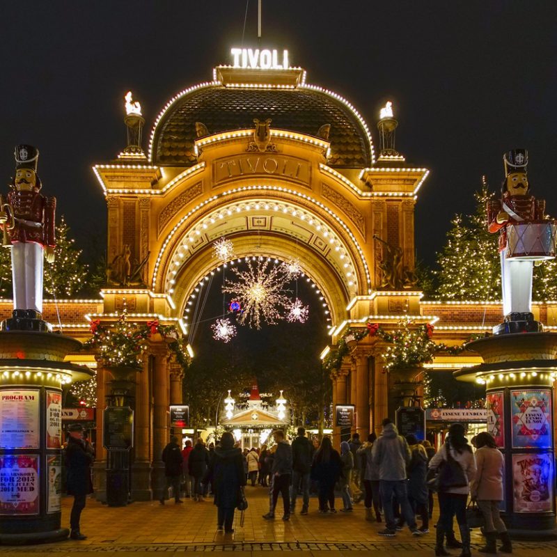 Christmas In Tivoli Copenhagen