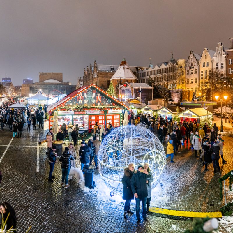 Christmas Market In Gdansk (jarmark Bożonarodzeniowy).
